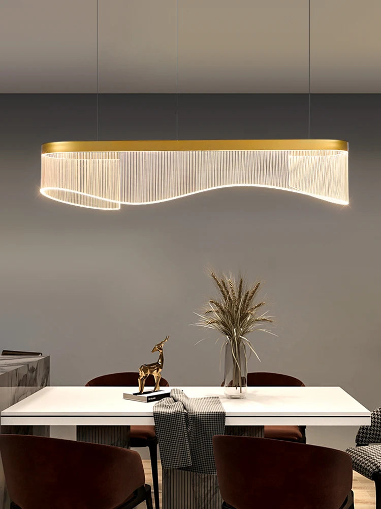 lustre de cantine minimaliste nordique art créatif moderne