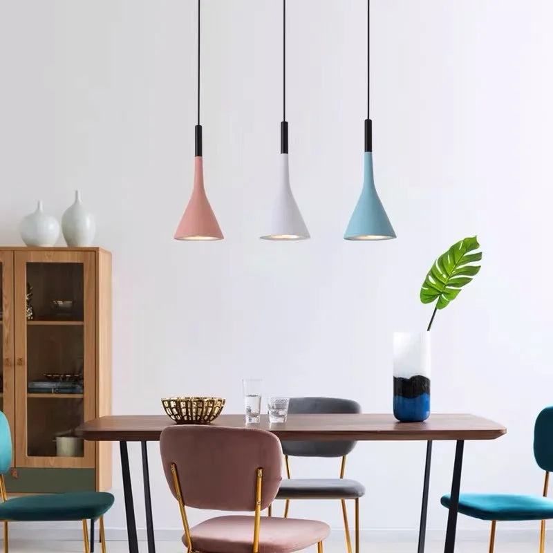 lustre led personnalisé nordique pour décoration intérieure élégante