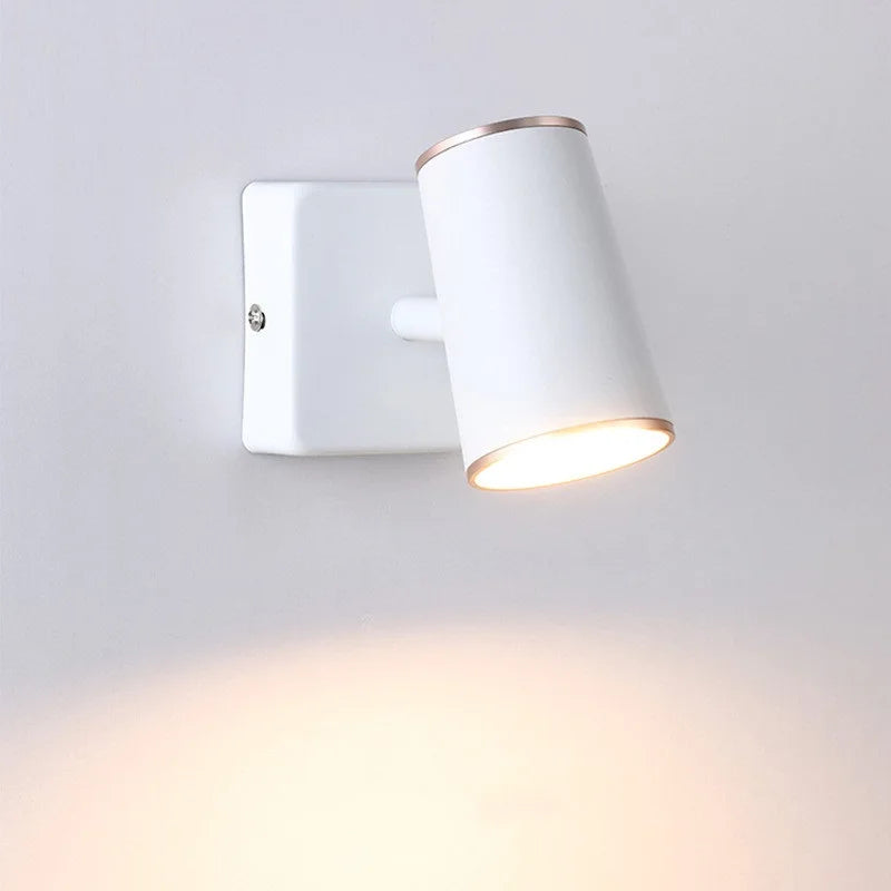 applique murale led moderne nordique rotation 350° pour décoration maison
