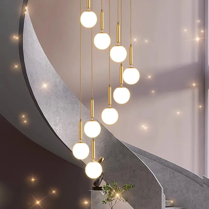 Lustres de décoration nordique pour salle à manger lustre lampes suspendues lampes suspendues pour plafonnier éclairage intérieur