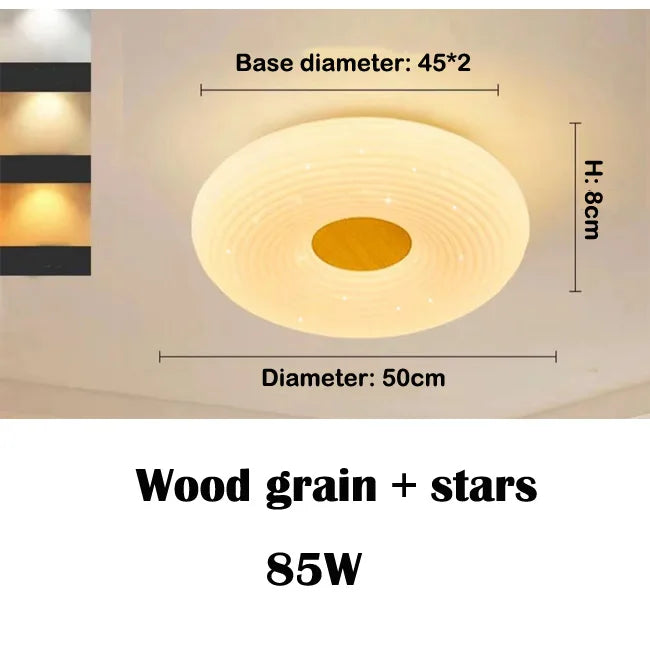 plafonnier led étoile doux pour enfants protection des yeux