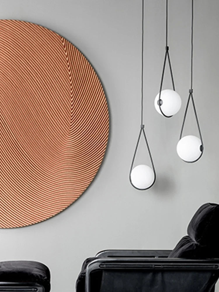 lustre créatif design minimaliste pour intérieur moderne