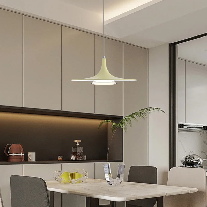 Lustre Minimaliste Maison Chrome