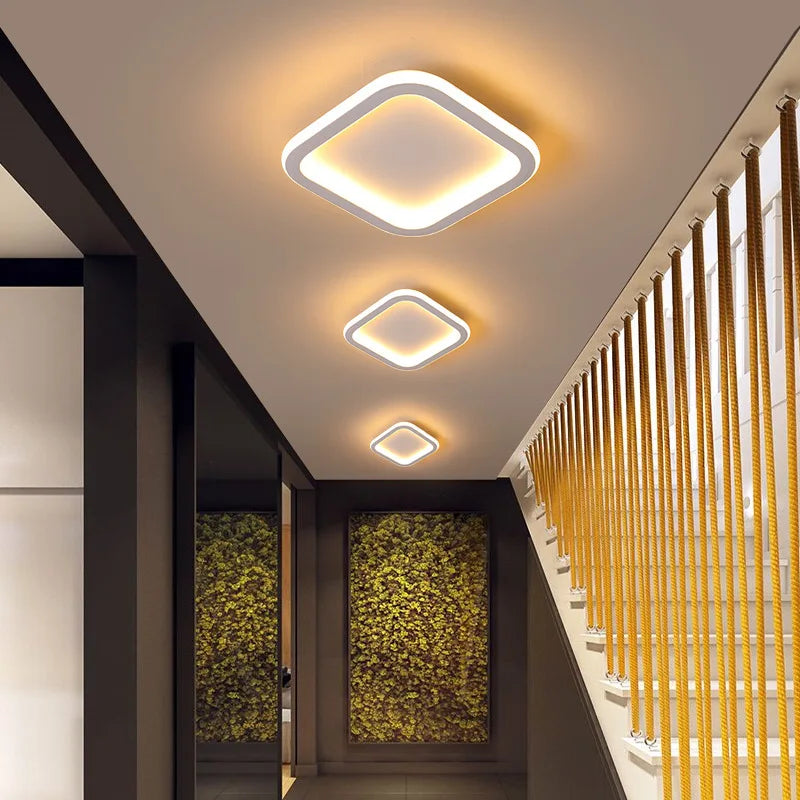 plafonniers led intelligents à capteur de mouvement domestiques