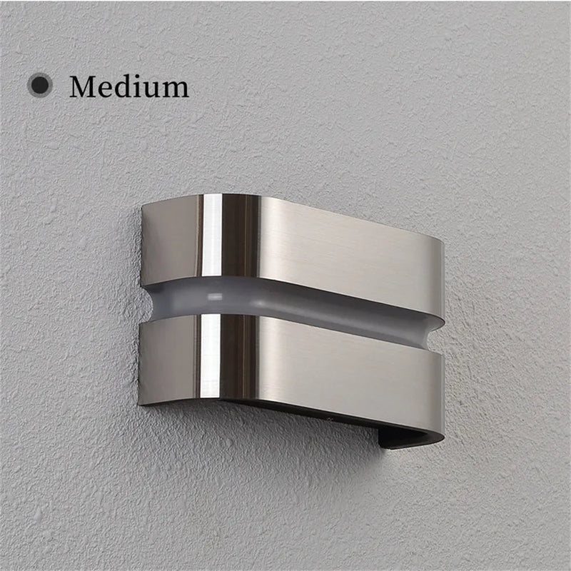 applique murale led moderne en acier inoxydable étanche pour extérieur