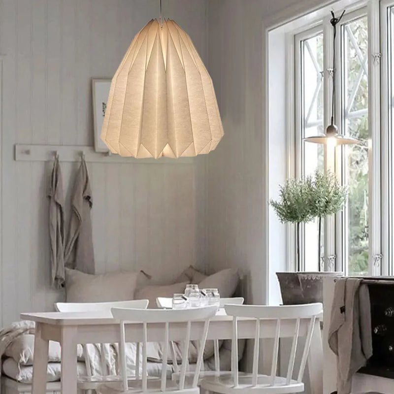 Suspension nordique origami en papier pliable