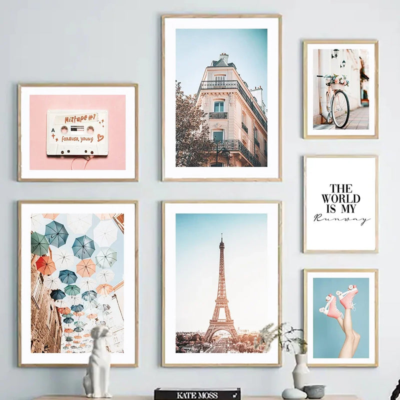 décoration artistique nordique ville londres paris pour filles