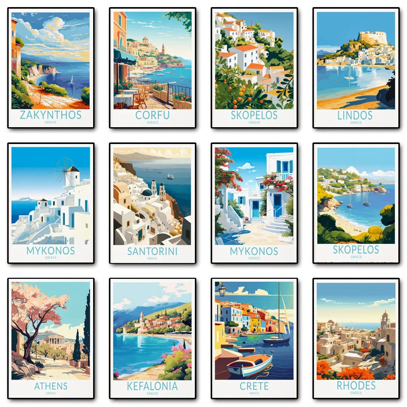 affiche-r-tro-de-voyage-ch-teau-et-le-de-santorin-art-mural-d-coratif-1.png