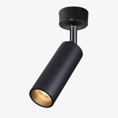 Spot moderne LED cylindre en aluminium Rail