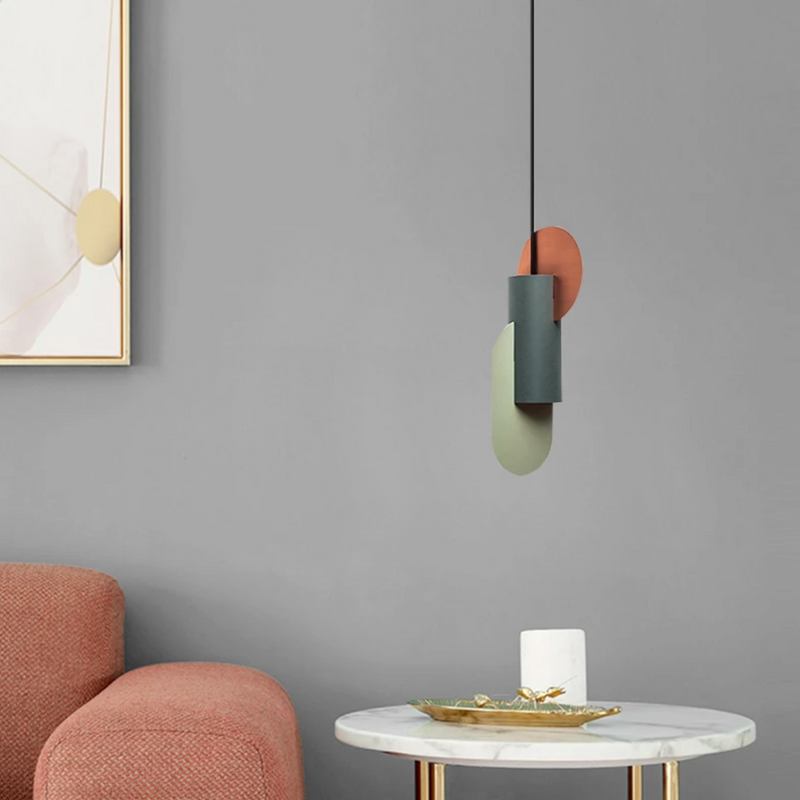 Suspension design LED formes colorés Afric