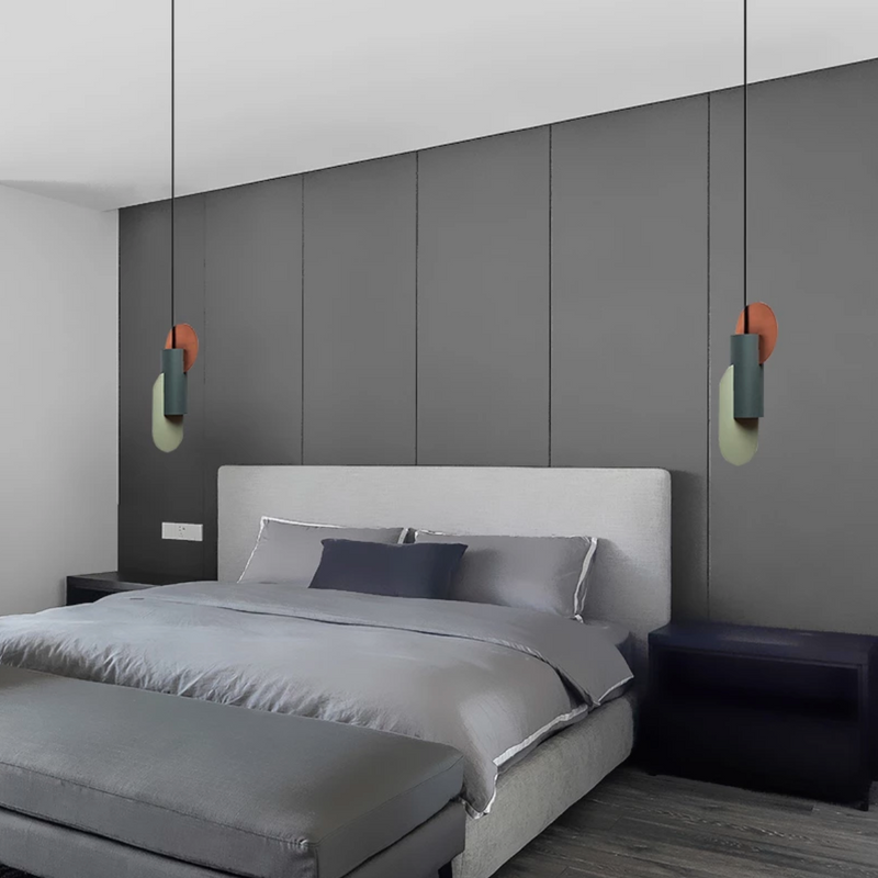 Suspension design LED formes colorés Afric