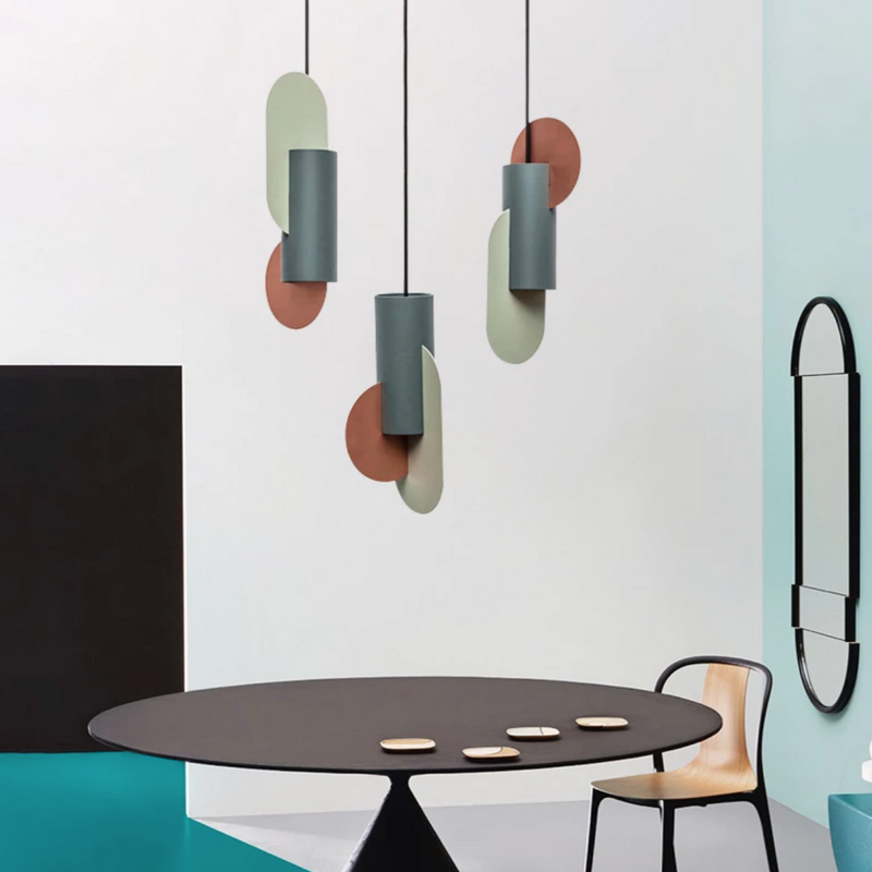 Suspension design LED formes colorés Afric