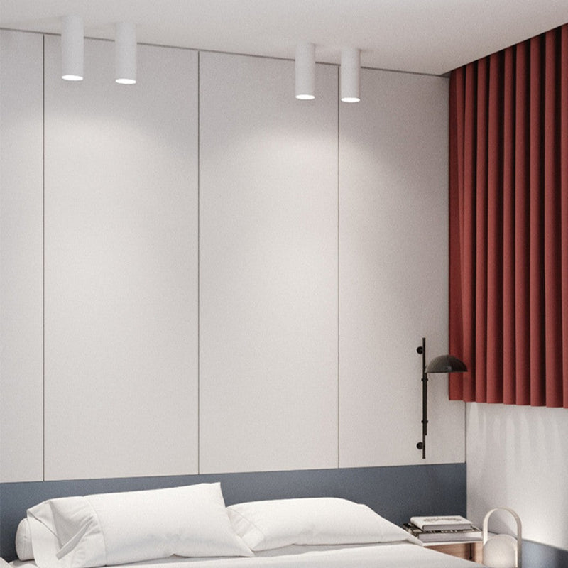 Spot moderne LED en forme de tube doré Grover