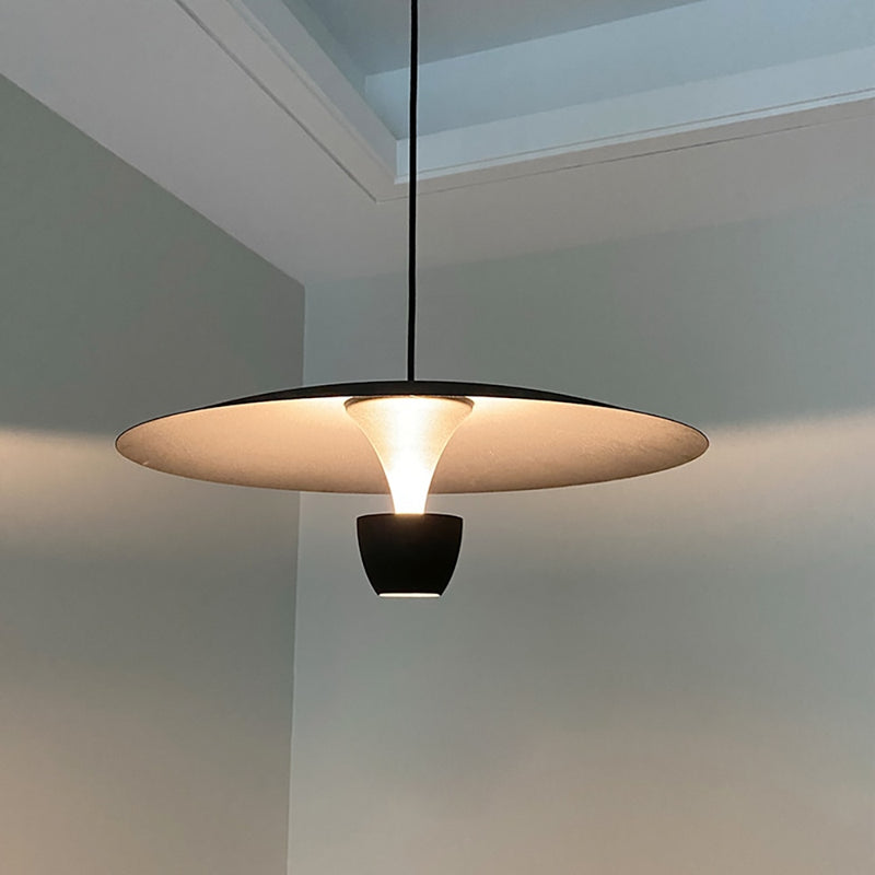 Suspension design LED avec abat-jour arrondie nordic Fuji