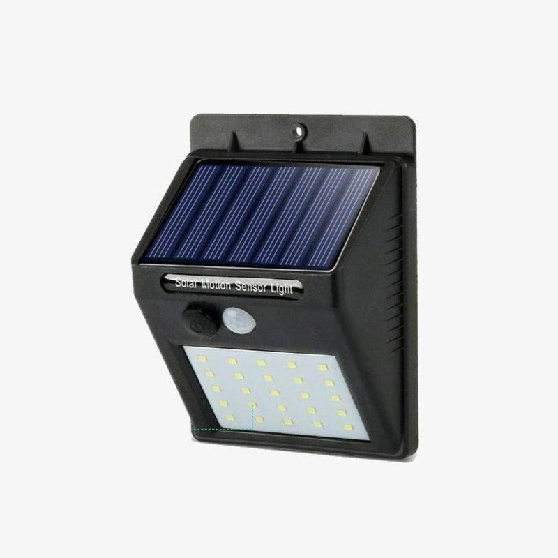 Applique extérieur LED solaire noir