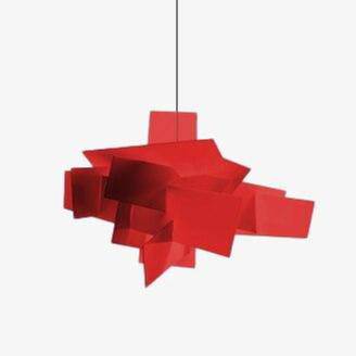 Suspension design LED avec plusieurs plaques colorées Italian Lofty