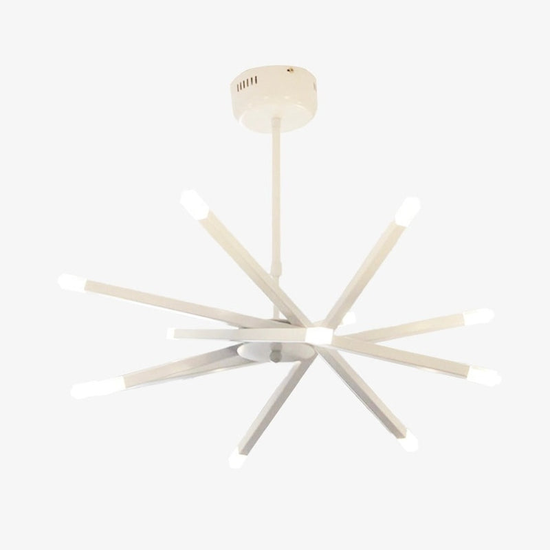 Lustre design à barres chromé Hanging