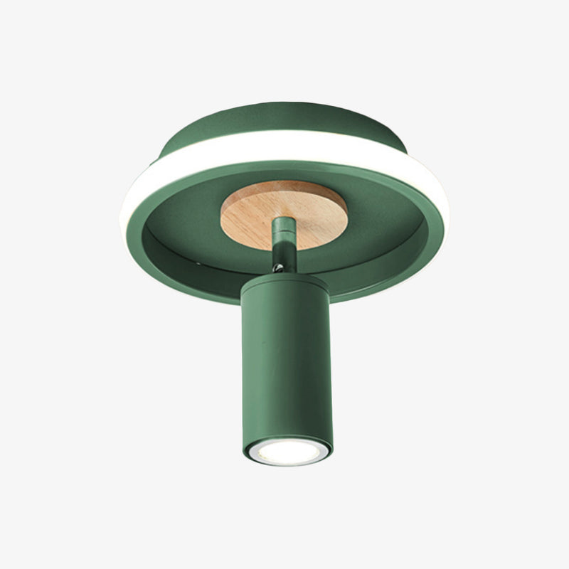 Plafonnier design avec des formes originales en métal Basil
