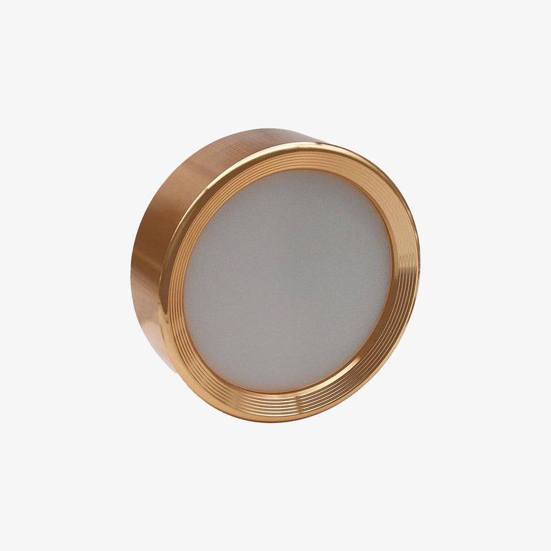 Spot design LED circulaire en aluminium coloré Jasob