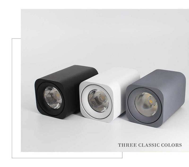 Spot moderne LED en cube Loft