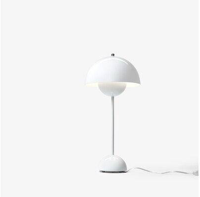 Lampe de chevet à LED colorée avec abat-jour en métal Study