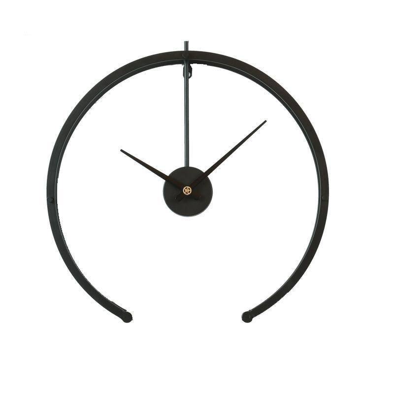 Horloge murale design rond ouvert 50cm Bolt