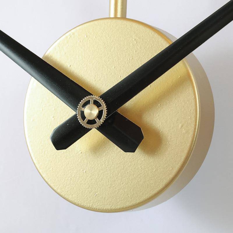 Horloge murale design rond ouvert 50cm Bolt