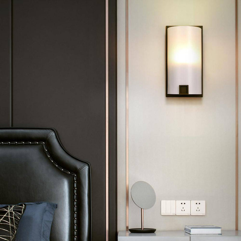Applique murale moderne à LED demi-cylindre Bedroom