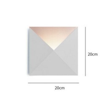 Applique murale moderne design en forme d'enveloppe Wally
