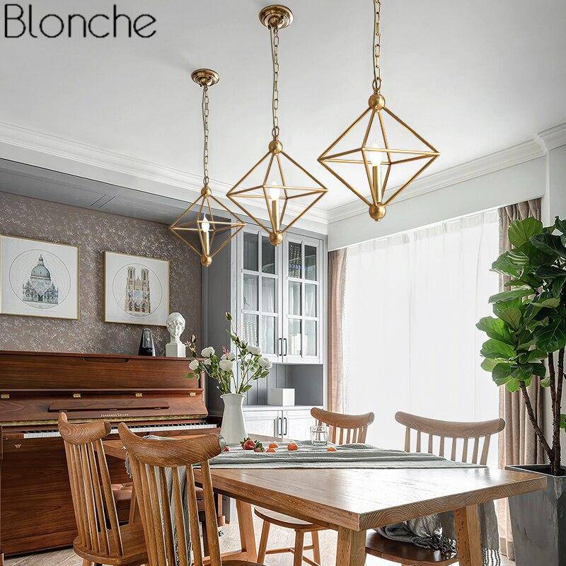 Suspension industrielle LED en métal Loft