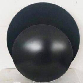 Applique murale design LED en forme de boule métal coloré