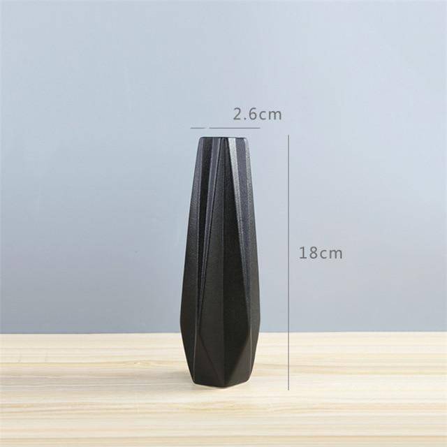 Vase géométrique en céramique style Wedding