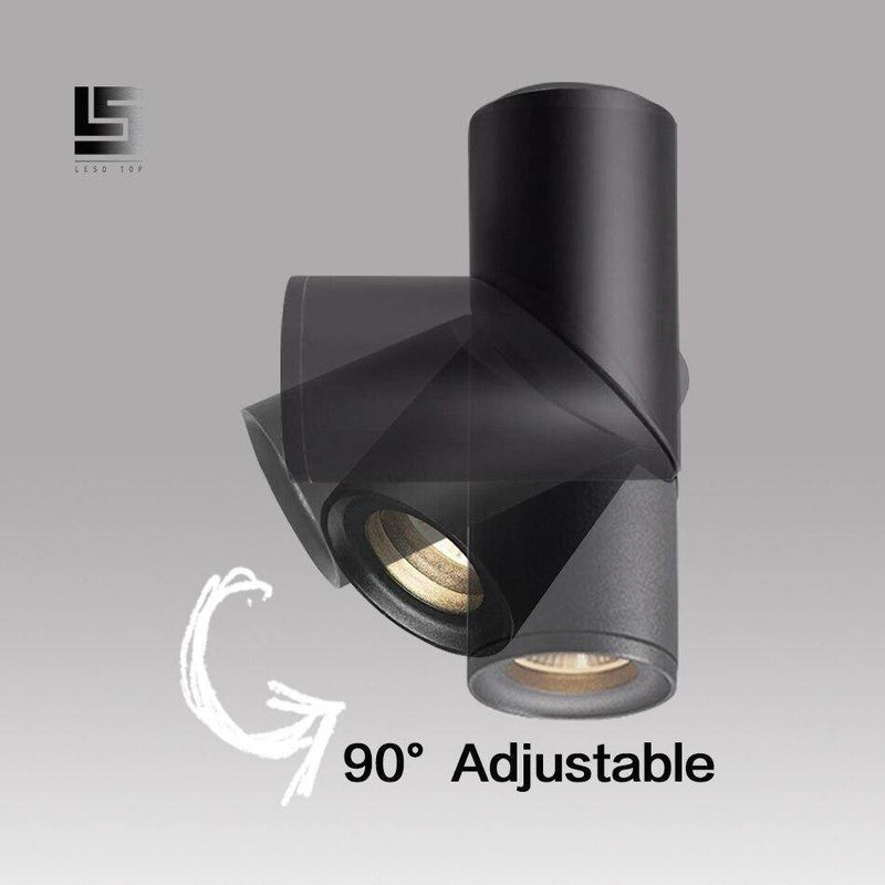 Spot design LED avec orientation à 90° Silla