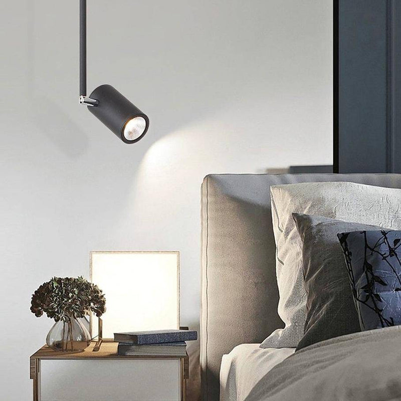 Spot moderne LED cylindre en aluminium Diano