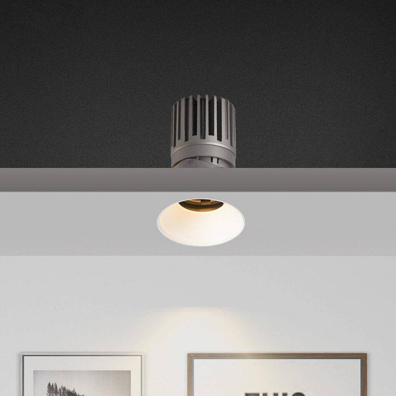 Spot encastré design LED rond