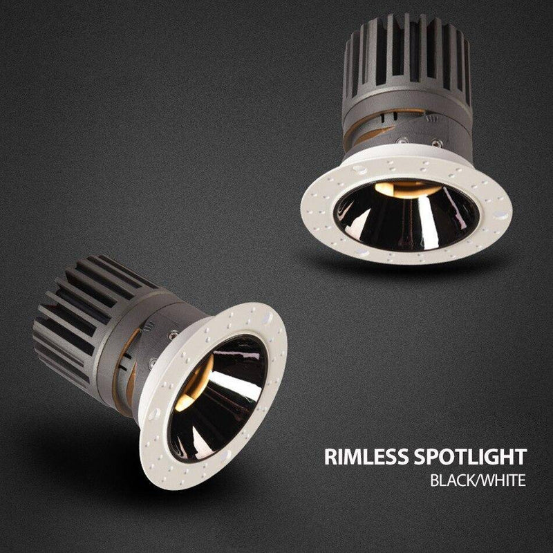 Spot encastré design LED rond