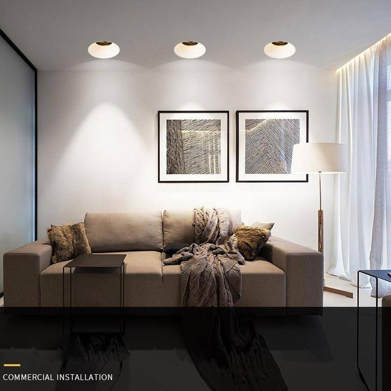 Spot encastré design LED rond