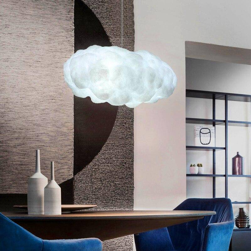 Suspension moderne LED en forme de nuage Kids