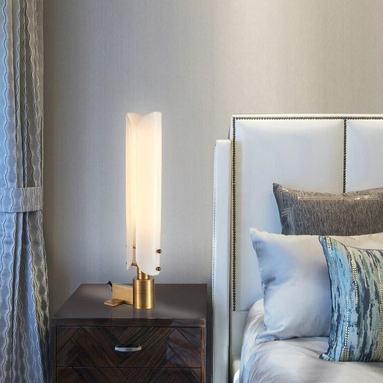 Lampe à poser design cylindrique en acier Tinella