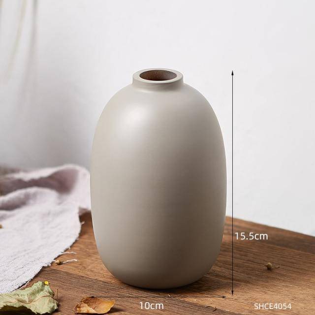 Vase design en céramique colorée Creative