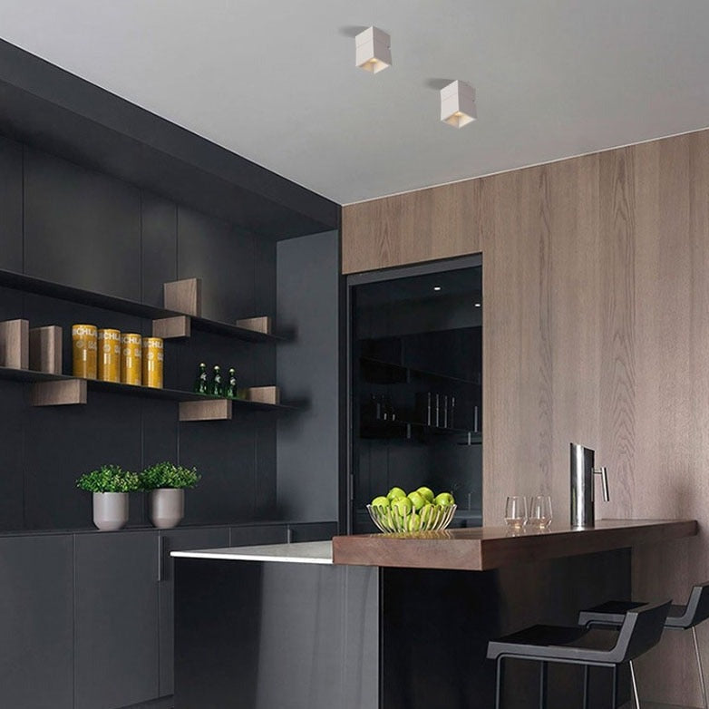 Spot design cubique avec angle réglable Irma