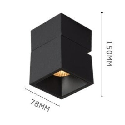 Spot design cubique avec angle réglable Irma