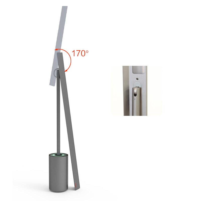 Lampe de bureau design LED rectangulaire luxury Lionna