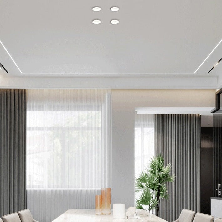 Spot moderne LED angle réglable à 24° et anti-éblouissement Elba