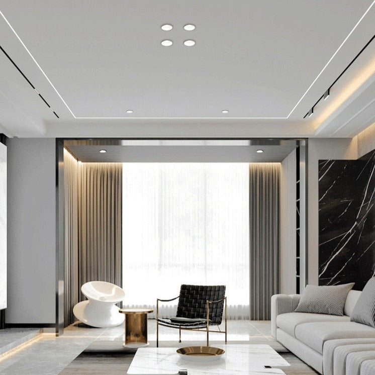 Spot moderne LED angle réglable à 24° et anti-éblouissement Elba