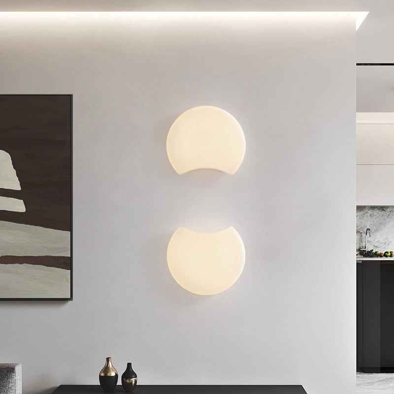 Applique murale moderne LED avec des formes arrondies Yedra