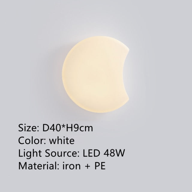 Applique murale moderne LED avec des formes arrondies Yedra