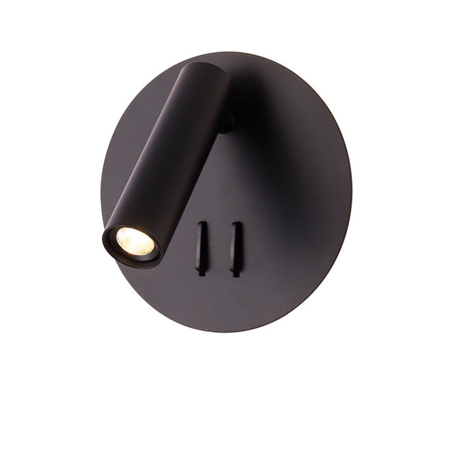 Applique murale moderne LED avec base de différentes formes Auby