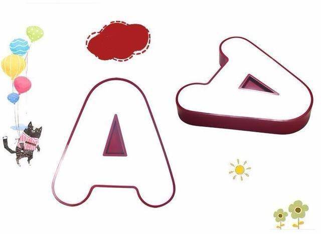Plafonnier enfant LED en forme de lettres de l'alphabet