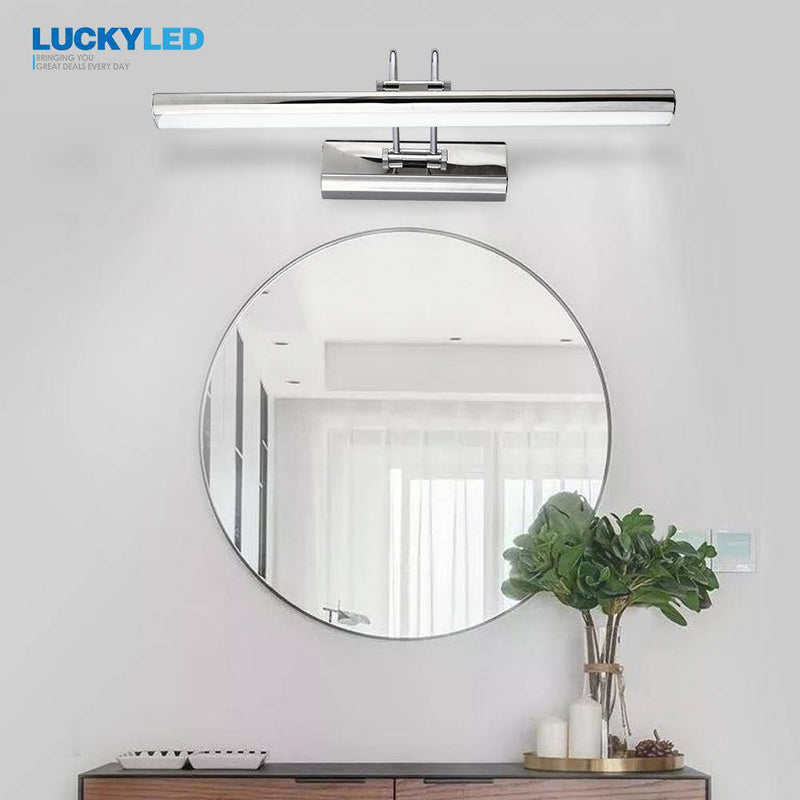 Applique murale LED pour miroir et salle de bain chromée Lucky